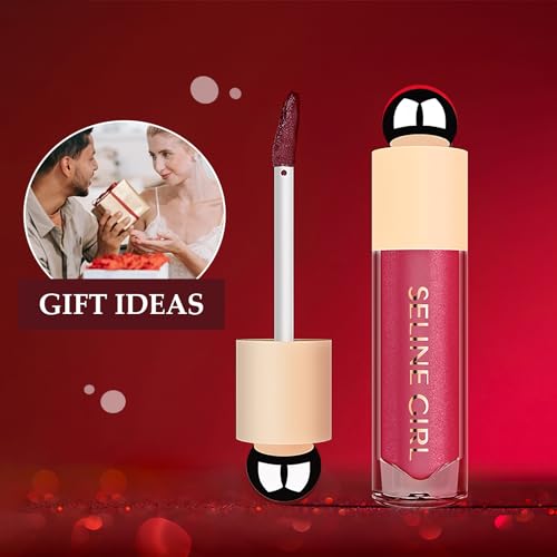 Gloss, Lipgloss for Women Waterproof, Lipstick Makeup Smooth and Comfortable, Lip Tint Brilliant Pearl Light, Lip Balm Gift For Girls Mom #pink