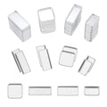 80 PCS Aluminum Empty Eyeshadow Pans - Refillable Cosmetic Organizer