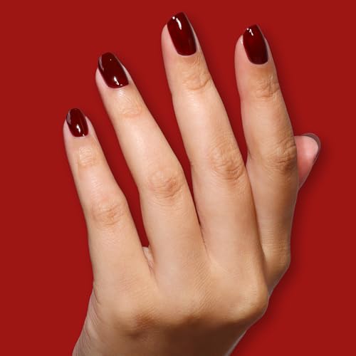 LONDONTOWN Lakur Red Nail Polish - Long-Lasting, Chip-Resistant