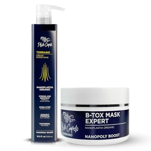 Torrano Keratin Hair Treatment Kit - Formaldehyde-Free Straightening