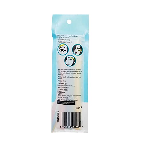 Dermaplaning Face Razor Set - Peach Fuzz & Dead Skin Remover - Multicolor, 3 Pack