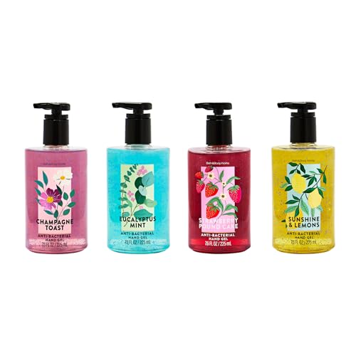 Bath & Body Works Hand Sanitizer 4-Pack with Pump