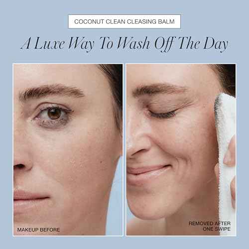 RMS Beauty Coconut Clean Cleansing Balm ? Nourishing Coconut Oil Makeup Remover and Hydrating Deep-Cleansing Balm for Soft, Smooth, Radiant Skin, 50g