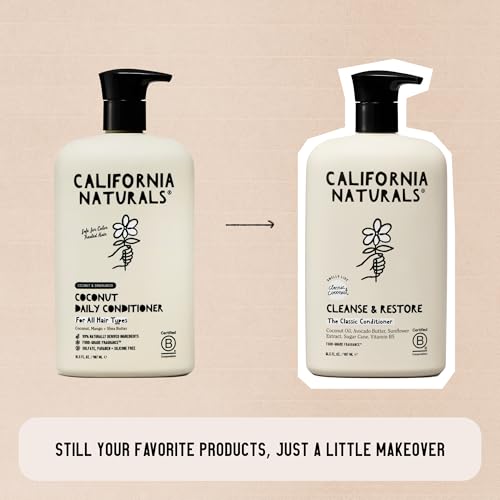 California Naturals Coconut Milk Conditioner for Dry Hair, 16.5 fl oz