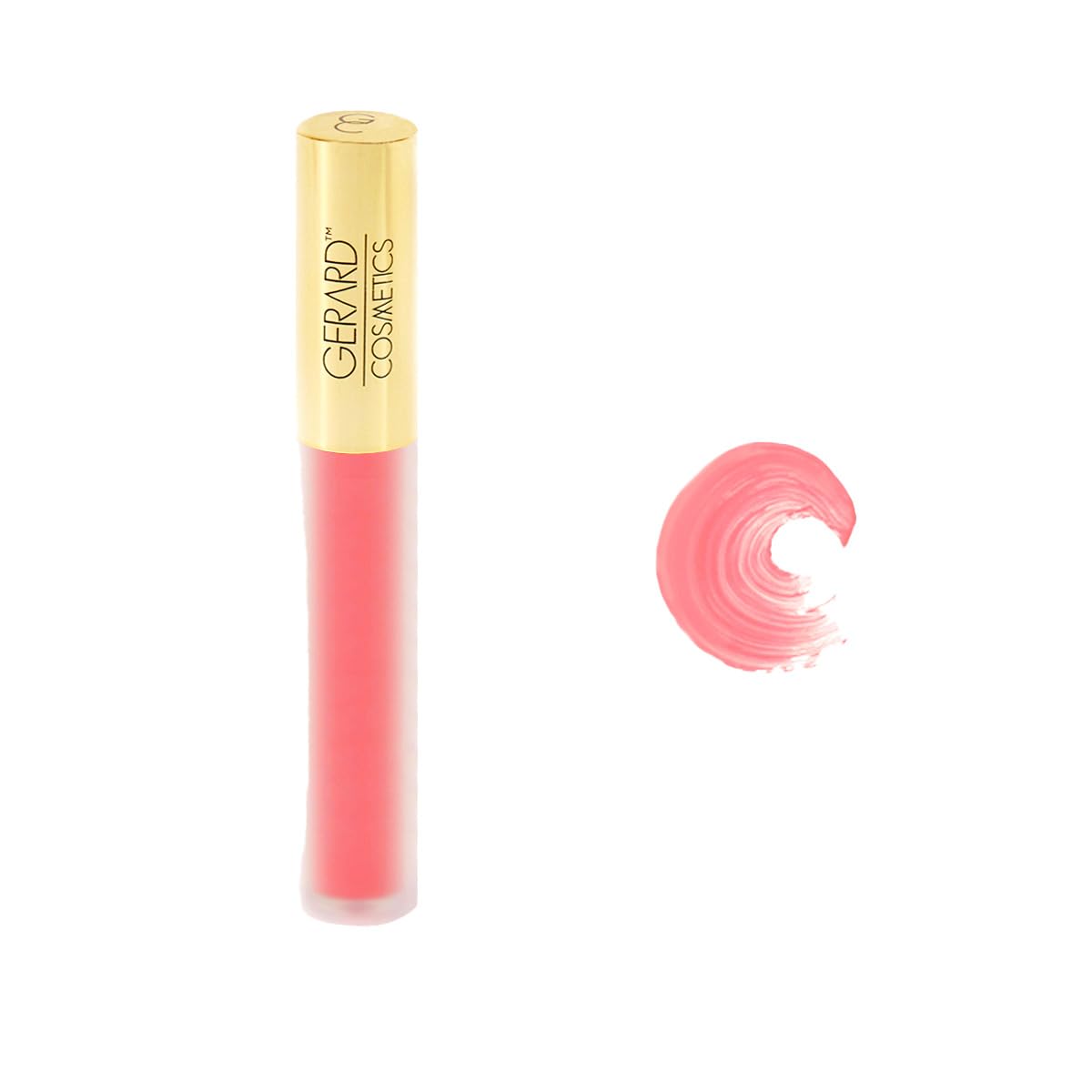 Gerard Cosmetics HydraMatte Liquid Lipstick West Coast | Coral Lipstick with Matte Finish | Long Lasting and Non-Drying | Super Pigmented Fully Opaque Lip Color