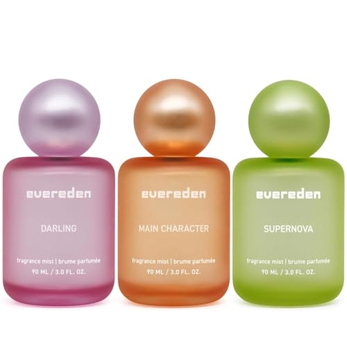 Evereden Hair & Body Mist Bundle 3-Pack | Clean Vegan Fragrance Set