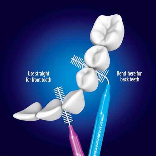 Piksters Interdental Brushes, Variety Pack Size 000-6. Find The Right Size for You!