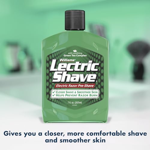Williams Lectric Shave Electric Razor Pre-Shave 7oz