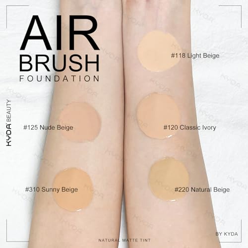 KYDA SPF 35 Airbrush Foundation Spray - Flawless Coverage
