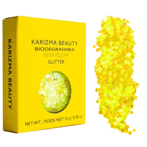 KARIZMA Neon Nights Chunky Face Glitter Set - 4x10g