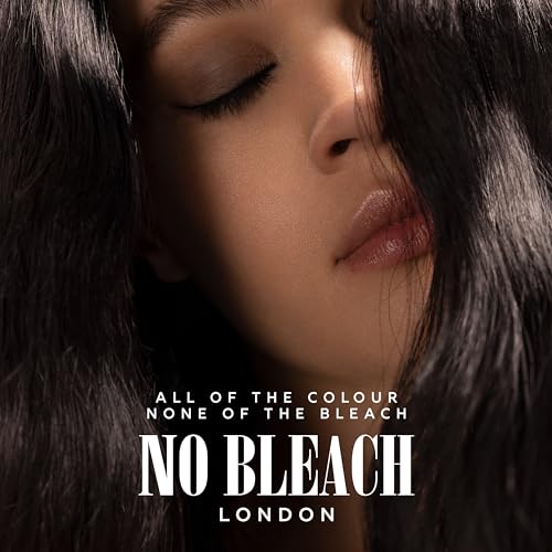 Bleach London Glossy Black Permanent Hair Dye Kit