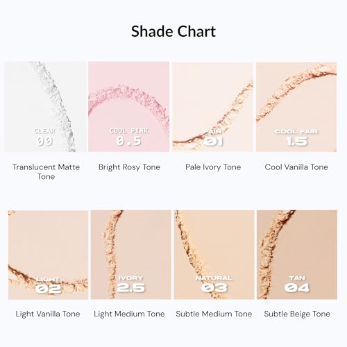 ABOUT TONE Blur Powder Pact 0.32oz - Oil Control Pressed Powder