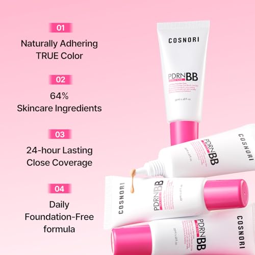 COSNORI True Tone BB Cream 21 - Light Beige Shade, 1.18 Fl Oz