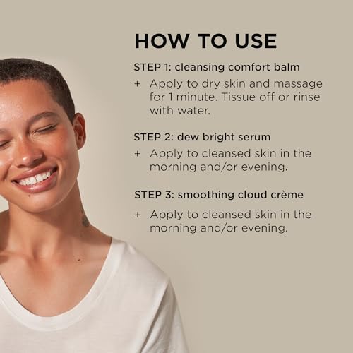 IMAGE Skincare, BIOME+ Dew Bright Serum, Microbiome Friendly Facial Serum, Boosts Luminosity and Enhances Elasticity