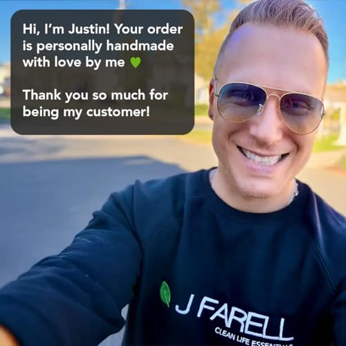 J FARELL Clean Clay - Organic Hair Styling Clay, Fungal Acne Safe