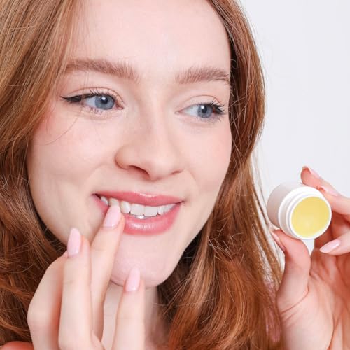 Lip Session Lip Balm Vanilla (Original) Flavor .33 Oz. Jars with Vitamin E & Cocoa Butter - Moisturizes & Soothes Dry, Cracked, or Chapped Lips (2 Pack)