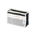 Simple Ecology Organic Cotton Canvas Padded Toiletry, Cosmetic, Travel Bag - Black