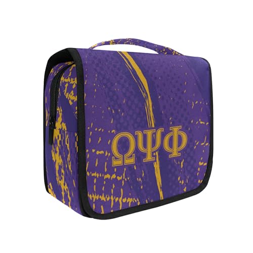 Omega Psi Phi Fraternity Paraphernalia - Toiletry Travel Bag Organizer - Collection - Official Vendor