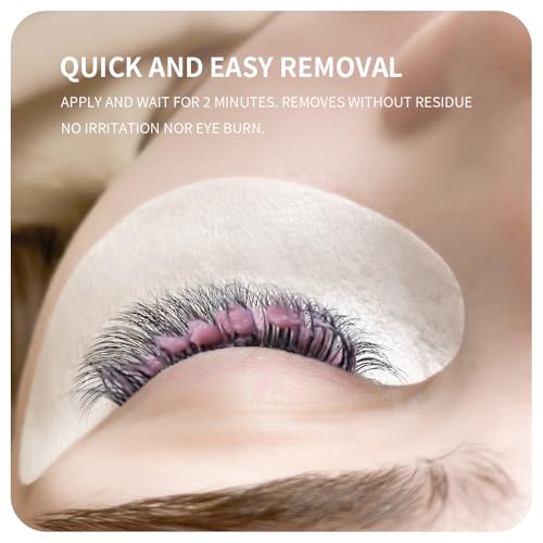 Cream Lash Remover for Eyelash Extensions,10g Eyelash Glue Remover Lash Tech Supplies for Salon Use (Strawberry Flavored)