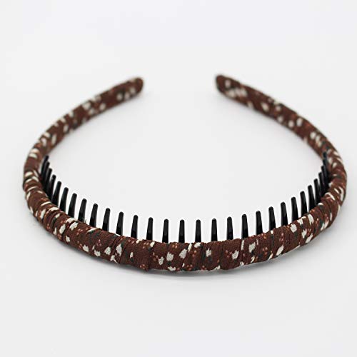 Zig Zag Headbands for Women (Pack of 4) Non-Slip Hair Bands
