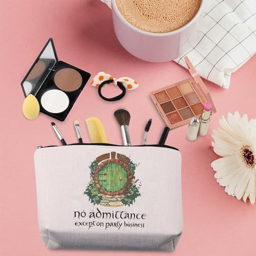 TSOTMO Movie Merchandise Zipper Cosmetic Bag Rings Movie Book Gift For Rings Fans (admittance)