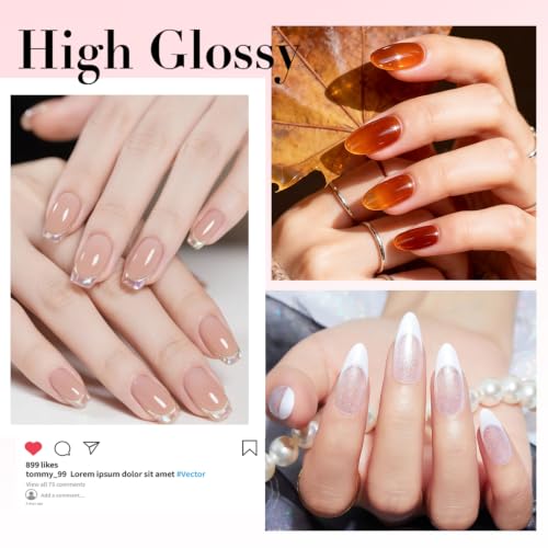 AZUREBEAUTY 2-in-1 Dip Powder Base & Top Coat Liquid Set with Activator