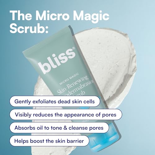 Bliss Micro Magic Microdermabrasion Scrub, 3.4 fl oz