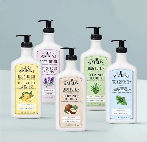 J.R. Watkins Daily Moisturizing Body Lotion 2 Pack - Aloe & Green Tea