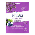 St. Ives Revital Acai Skin Care Sheet Mask, Count of 6