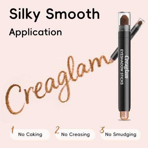 Creaglam Eyeshadow Stick Set 3pc Waterproof Blendable