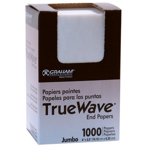 Graham Jumbo End Papers for Hair Perms 2.5 x 4 1000ct