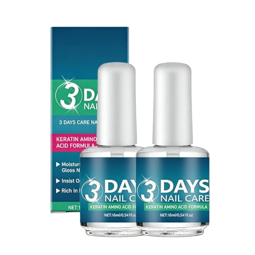 Nail Care Oil with Keratin - 2PC Moisturizing Treatment for Stronger Nails