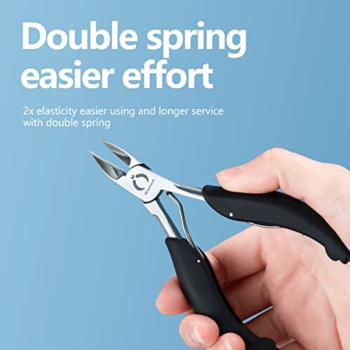 Professional Toenail Clipper for Thick & Ingrown Nails - Stainless Steel