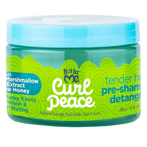 Just For Me Curl Peace Detangling Treatment - Natural, Paraben-Free, 12 oz