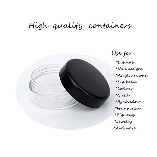 3 Gram Sample Containers with Lids, 50 Count