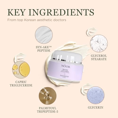 Noor Wonder Lift Anti-Aging Cream for Women – Reduces Wrinkles Fast, Natural Skin Care