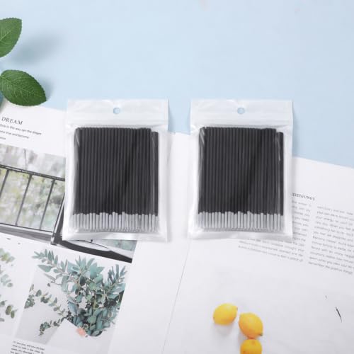 200 PCS Microswabs for Eyelash Extensions - Precision Cleaning
