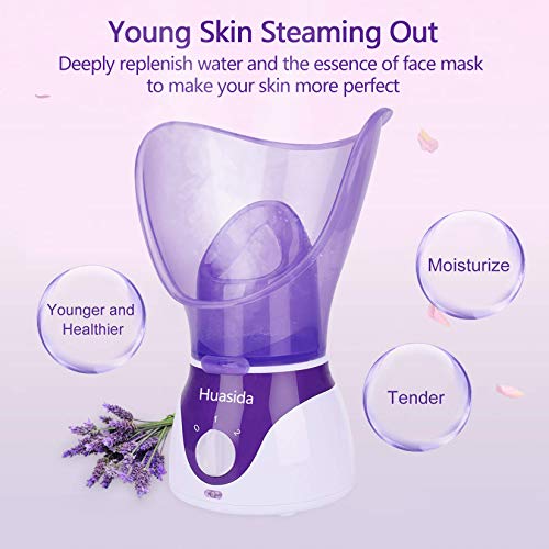 Facial Steamer for All Skin Types - Home Spa Sauna Mist