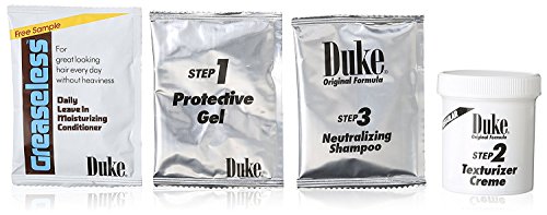 Duke Texturizing Creme Kit for Men Regular | Easy To Use for All Hair Types, 1 Count