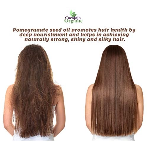 Dr Joe Lab Pomegranate Seed Oil 16 oz Pure Natural Cold Pressed Unrefined Extra Virgin - for Hair Skin Body Nail and Beard - Moisturizing, Soothing, Hydrating, & Nourishing