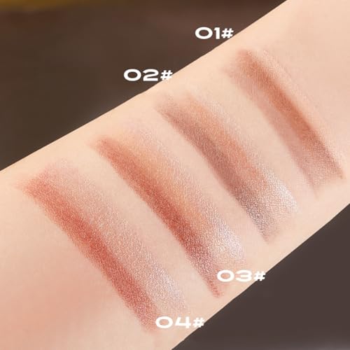 4-Pack Gradient Eyeshadow Stick Set - Waterproof Matte & Shimmer