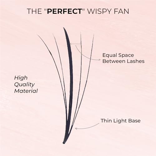 Premade Volume Eyelash Fans 7D 0.07 CC Curl 12mm