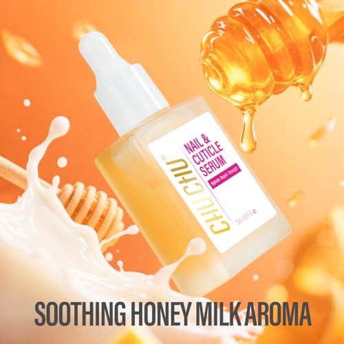 Cuticle Oil for Nails - Honey Milk Jojoba Nourishing Nail Treatment - 15ml
