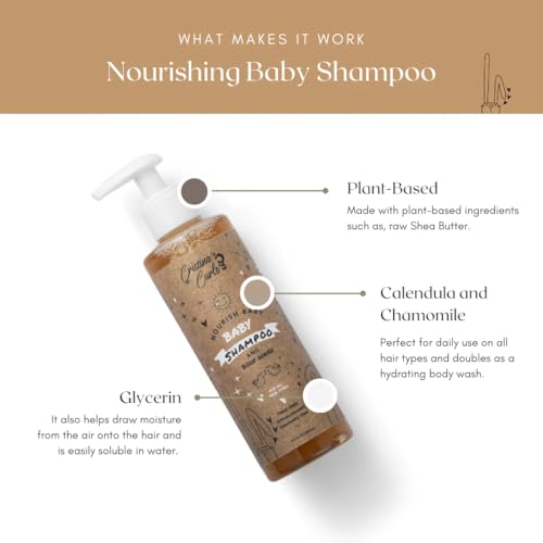 Cristina's Curls Baby Wash Day Hair Bundle - Gentle Wash & Scalp Oil