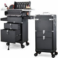 Salon Cart with 4 Drawers & Lockable Wheels