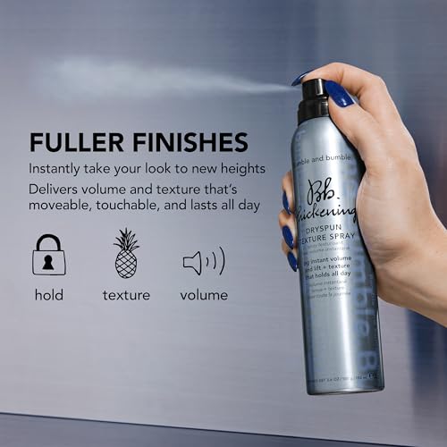 Bumble and bumble. Thickening Dryspun Texture Spray | Volumizing + Adds Texture | Straight to Wavy
