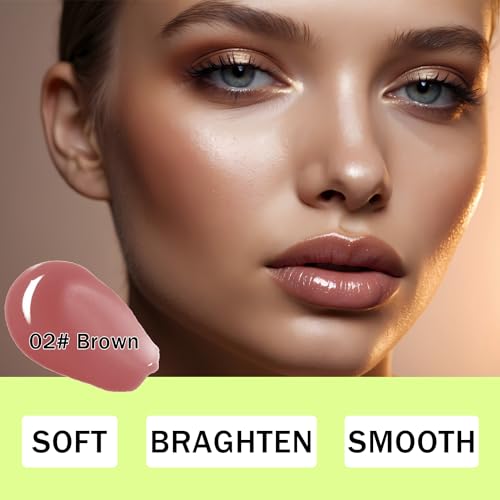 7 Colors Lip Tint Stain Set, Watery Lip Stain Mini Liquid Matte Lipstick,Moisturizing Lip Stain, Long-Lasting,Non-Stick Tinta Para Labios, Waterproof and High Pigment Lip Makeup (02# AVOCADO)
