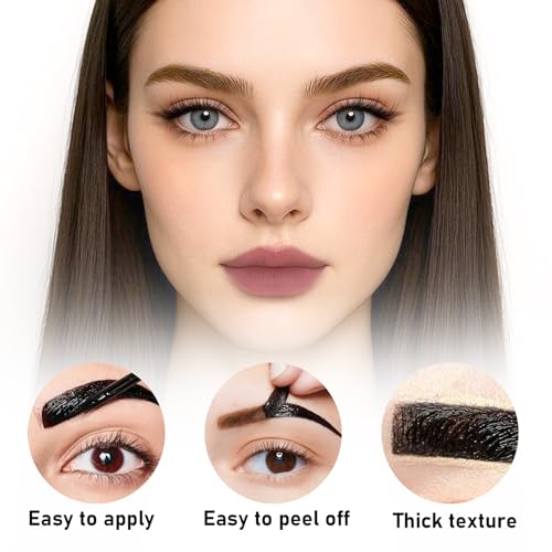3-Piece Easy Peel Eyebrow Tint Gel Kit – Semi-Permanent