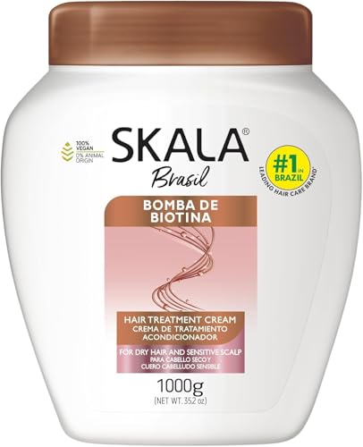 Skala Expert Biotin Bomb Hair Cream 1kg - Strengthens Damaged Hair