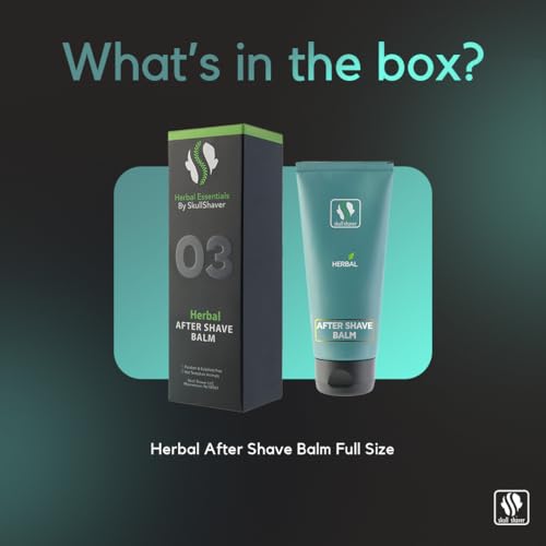 Skull Shaver Herbal After Shave Balm ? Soothing, Hydrating, and Refreshing Post-Shave Care